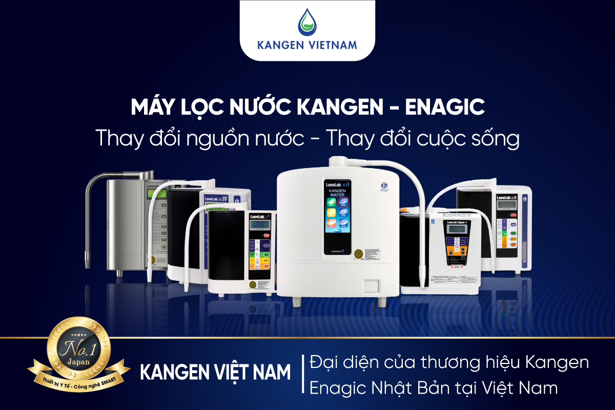 Siêu Thị HK Enagic Việt Nam cung cấp máy lọc nước Kangen chính hãng