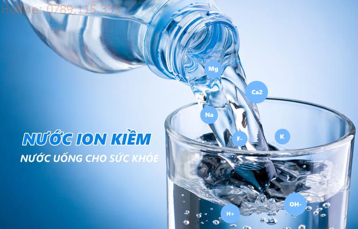 Sử dụng nước ion kiềm tốt cho sức khỏe