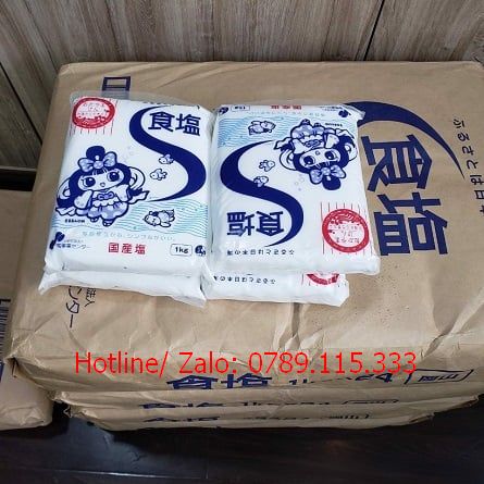 Nhà phân phối muối điện phân gói 1kg tại Nam Định