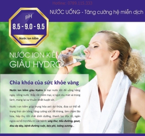 Nước điện giải ion kiềm hỗ trợ ngăn ngừa bệnh cao huyết áp